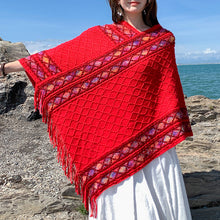 Load image into Gallery viewer, Women&#39;s Retro Pullover Tassel Shawl