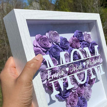 Load image into Gallery viewer, Flower Shadow Box For Mother&#39;s Day