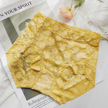 Load image into Gallery viewer, French Ice Silk Lace Belly Panties