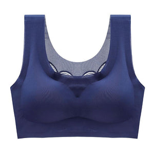 Plus Size Ultra-thin Ice Silk Comfort Bra