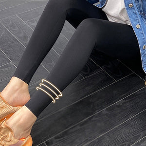 Høyt elastiske kroppsdannende leggings