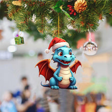 Load image into Gallery viewer, Xmas 2D Acrylic Decoration Tree Pendant