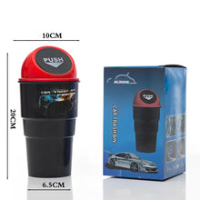 Load image into Gallery viewer, Car Trash Can with Lid