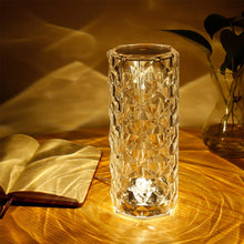 Load image into Gallery viewer, 16 Colors Rose Rays Crystal Diamond Table Lamp
