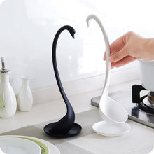 Load image into Gallery viewer, Swan Standing Soup Spoon