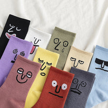 Load image into Gallery viewer, Funny Facial Expression Socks