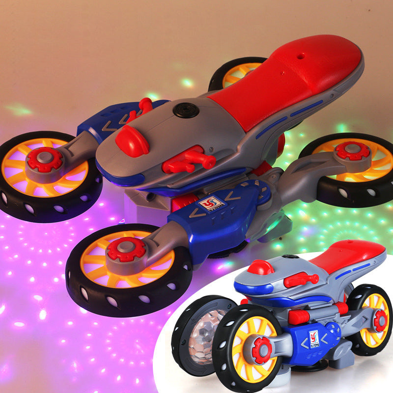 Electric Light and Music Deformation Motorcycle