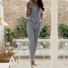Load image into Gallery viewer, Sexy Vest Pencil Pants Two Piece Set