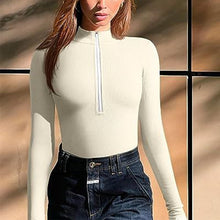 Load image into Gallery viewer, Zip-Up Bodysuit