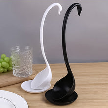 Load image into Gallery viewer, Swan Standing Soup Spoon