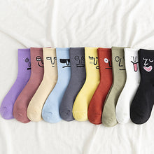 Load image into Gallery viewer, Funny Facial Expression Socks