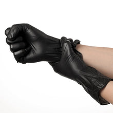 Load image into Gallery viewer, 100PCS Of Disposable Black Nitrile Gloves