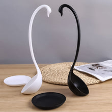 Load image into Gallery viewer, Swan Standing Soup Spoon