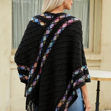 Load image into Gallery viewer, Women&#39;s Retro Pullover Tassel Shawl