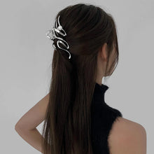 Load image into Gallery viewer, Women&#39;s Pearl Hair Clip Claw