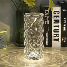 Load image into Gallery viewer, 16 Colors Rose Rays Crystal Diamond Table Lamp
