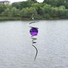 Load image into Gallery viewer, Wind Spinner Ball Spiral Tail