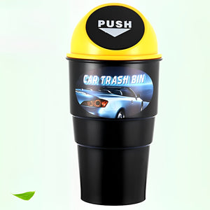 Car Trash Can with Lid