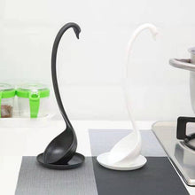 Load image into Gallery viewer, Swan Standing Soup Spoon