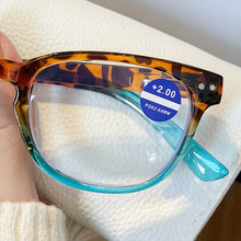 Load image into Gallery viewer, Sexy Leopard Print Gradient Reading Glasses
