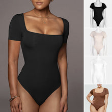 Load image into Gallery viewer, Square Neck Thong Bodysuits