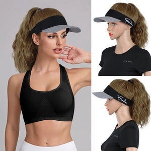 Women's Ponytail Wig Baseball Cap
