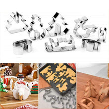 Load image into Gallery viewer, Stainless Steel Christmas Cookie Mold