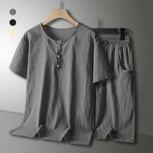 Load image into Gallery viewer, Men&#39;s Cotton Linen Casual Suit