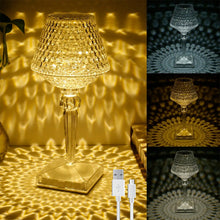 Load image into Gallery viewer, Crystal Table Lamp