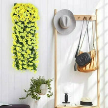 Load image into Gallery viewer, Simulert Fiolett Hengende Kurv