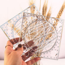 Load image into Gallery viewer, Multifunctional Drawing Ruler