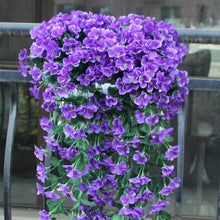 Load image into Gallery viewer, Simulert Fiolett Hengende Kurv