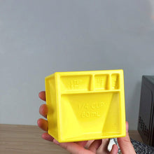 Load image into Gallery viewer, Kitchen cube integrated measuring device