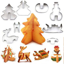Load image into Gallery viewer, Stainless Steel Christmas Cookie Mold