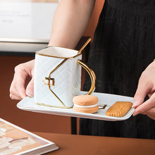 Load image into Gallery viewer, Handbag-Shaped Creative Mug With Saucer &amp; Spoon