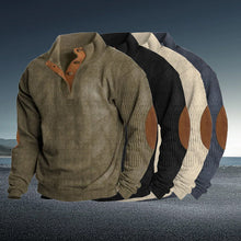 Load image into Gallery viewer, Men&#39;s Corduroy Casual Stand Collar Sweatshirts