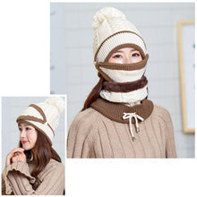 Load image into Gallery viewer, Women&#39;s Winter Beanie and Scarf