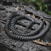 Load image into Gallery viewer, World Serpent Jormungandr Snake Necklace