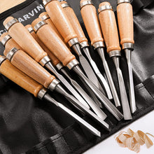 Load image into Gallery viewer, Flat Shovel Wood Chisel Sets