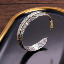 Load image into Gallery viewer, Vintage Feather Bracelet