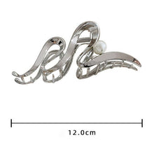 Load image into Gallery viewer, Women&#39;s Pearl Hair Clip Claw