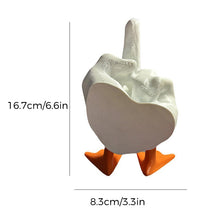 Load image into Gallery viewer, Pre-Sale&gt;&gt;Middle Finger Duck Resin Ornament