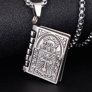 Tiny Bible Necklace