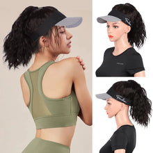 Load image into Gallery viewer, Women&#39;s Ponytail Wig Baseball Cap