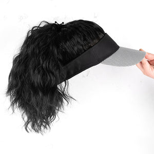 Women's Ponytail Wig Baseball Cap