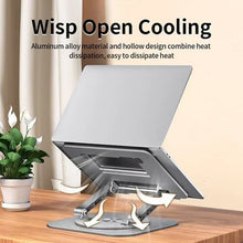 Load image into Gallery viewer, Aluminum Alloy Laptop Rotating Bracket