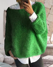 Load image into Gallery viewer, Round Neck Color Sweater