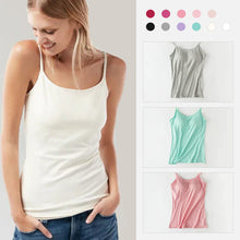 Load image into Gallery viewer, Tanktop med innebygd BH