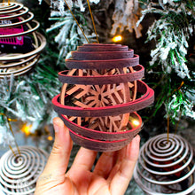 Load image into Gallery viewer, Pre-Sale&gt;&gt;3D Dual Spiral Snowflakes