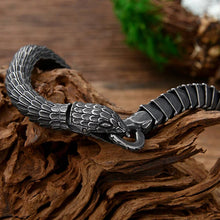 Load image into Gallery viewer, World Serpent Jormungandr Snake Necklace